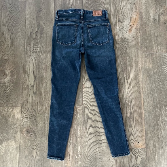 MADEWELL 10” High-Rise Skinny Denim Jeans Size 28 - Picture 3 of 10